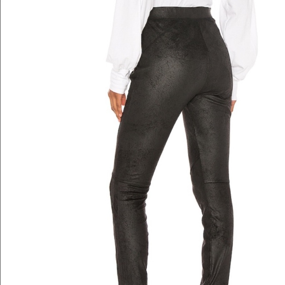 Free People Vegan Suede Skinny Pant